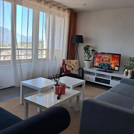 Apartment Panoramic 2br Center Free Parking Balcony Chambéry